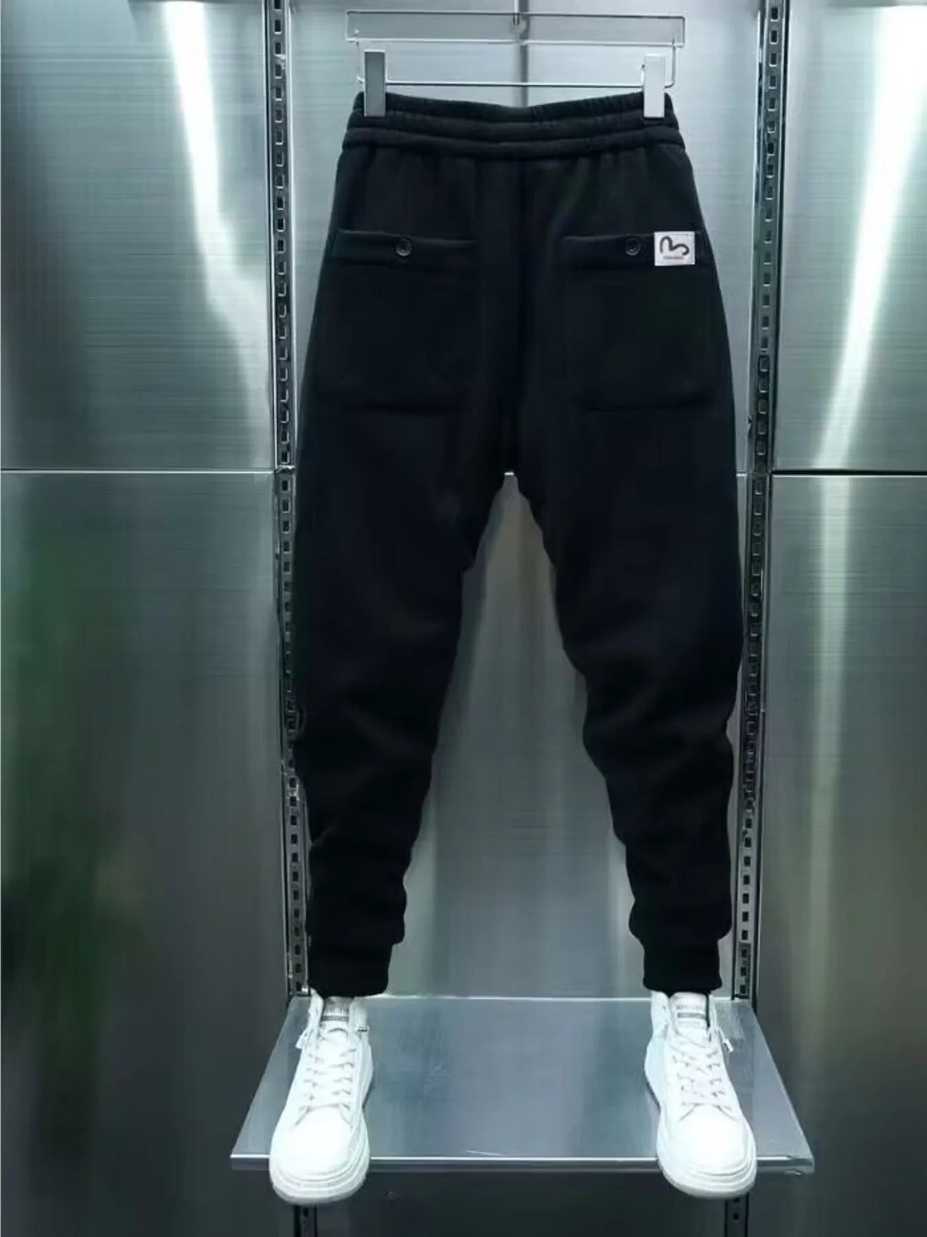 Men's Plus Size Drawstring Jogger Sweatpants with Pocketed - Farnelli