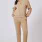 Half Snap Turtleneck Top and Pants Active Set - Farnelli