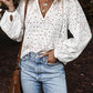 Paige Eyelet Embroidered Puff Sleeve Blouse - Farnelli