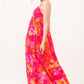 And The Why Floral Tiered Maxi Cami Dress with Pockets - Farnelli