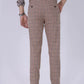 Men's Slim Fit Plaid Pants - Farnelli
