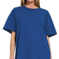 Zenana Cotton Round Neck Top & Legging Set - Farnelli