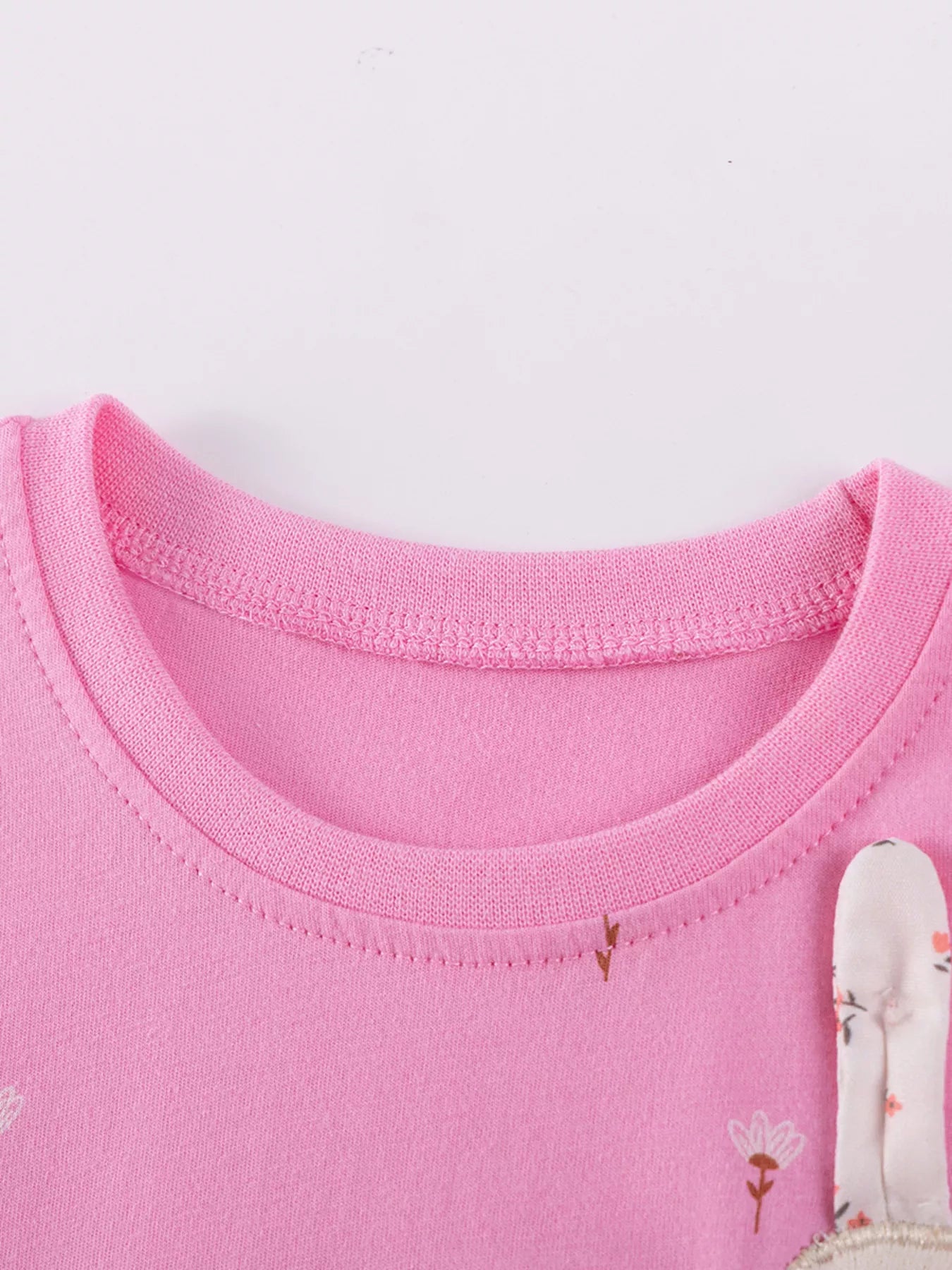 Children's Bunny Applique Casual Dress - Farnelli