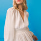 DAY IN THE CITY WOVEN MINI DRESS