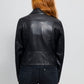 Demi Women's Faux Leather Moto Jacket