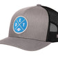 Detroit Football Trucker Hat  |  Light Blue DET X Snapback