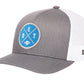 Detroit Football Trucker Hat  |  Light Blue DET X Snapback
