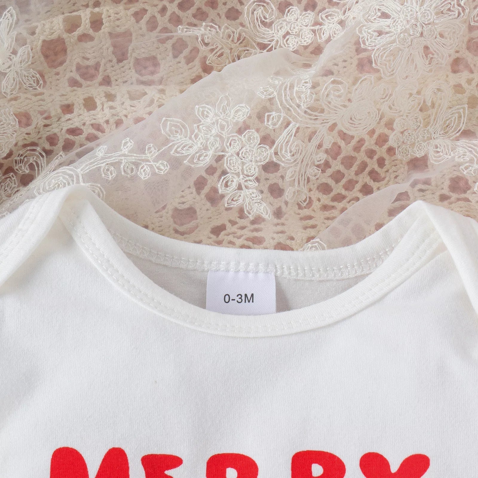 Children's Christmas Print 3 Piece Outfit Set - Farnelli