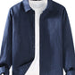 Men's Plus Size Button Up Long Sleeve Shirt - Farnelli