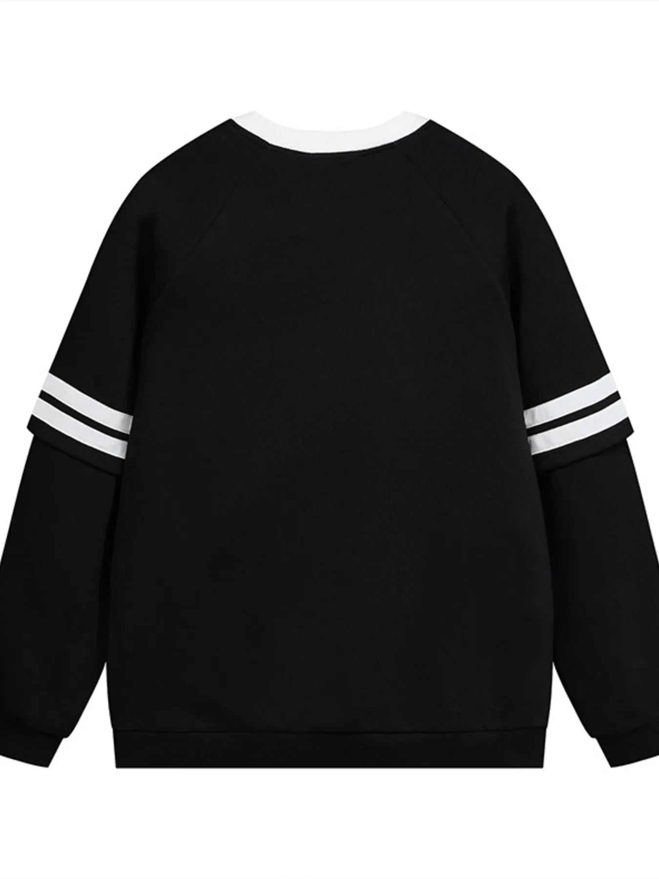 Men's Round Neck Raglan Sleeve Sweatshirt - Farnelli