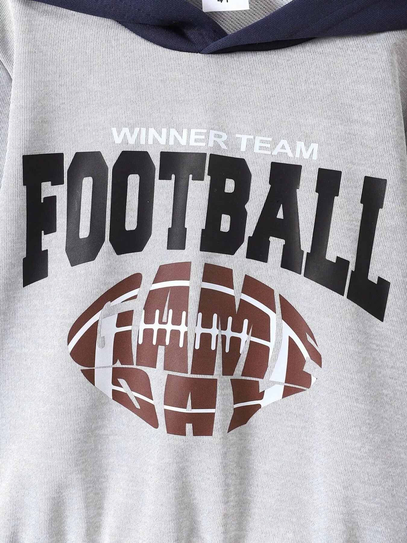 Children's Football Graphic Hoodie & Pants Set - Farnelli