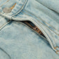 Men's Washed Wide Leg Jeans - Farnelli