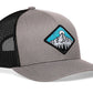 Diamond Mountain and Trees Trucker Hat  |  Outdoors Snapback