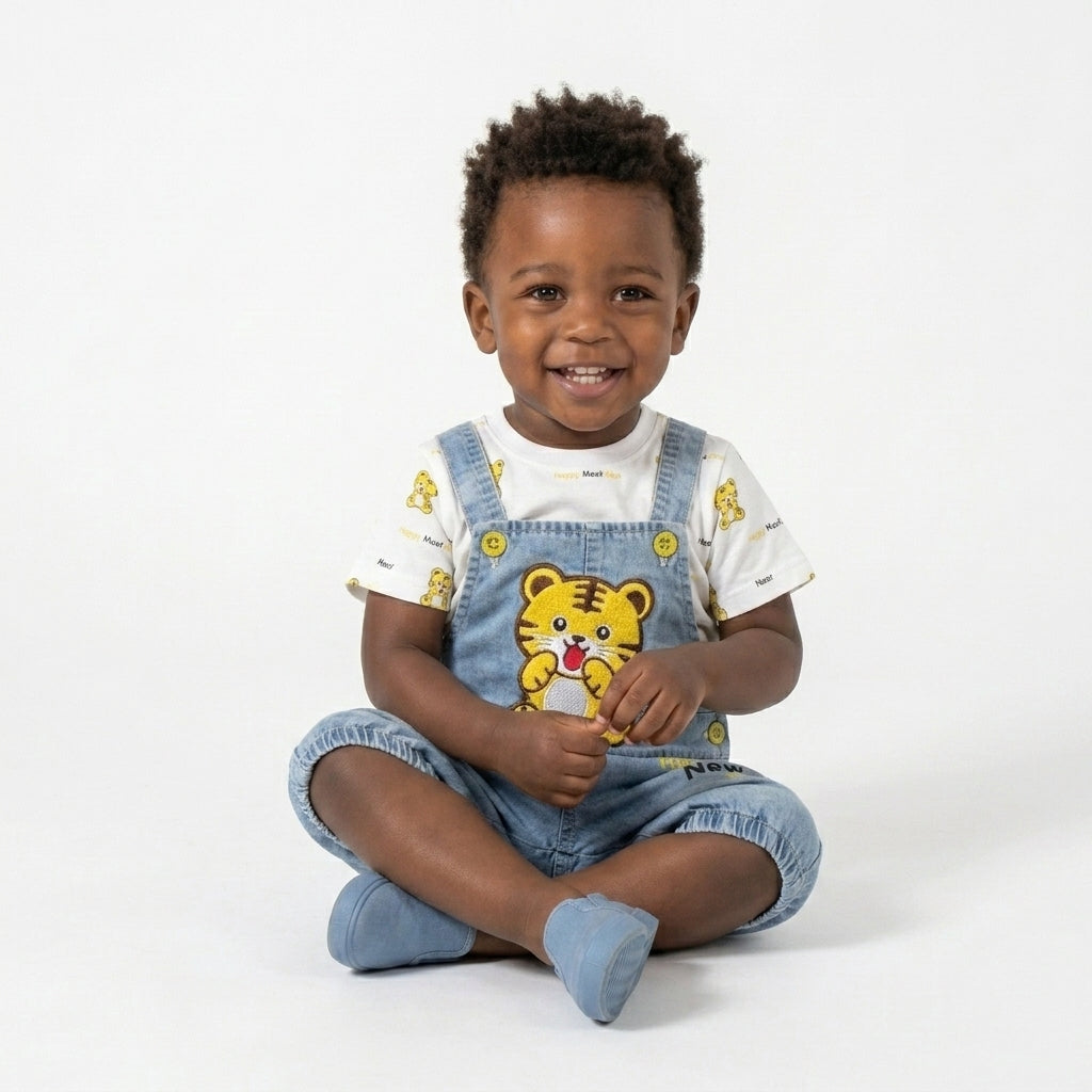 Denim Series – Baby Tiger Set-1