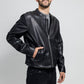 Dillon Men's Faux Leather Scooter Jacket