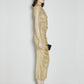Dolce & Gabbana Women Lurex Mesh Midi Dress