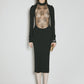 Dolce & Gabbana Women Chantilly Lace Insert Jersey Dress