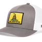 Dont Tread On Me Trucker Hat  |  Gadsden Flag Snapback
