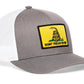Dont Tread On Me Trucker Hat  |  Gadsden Flag Snapback