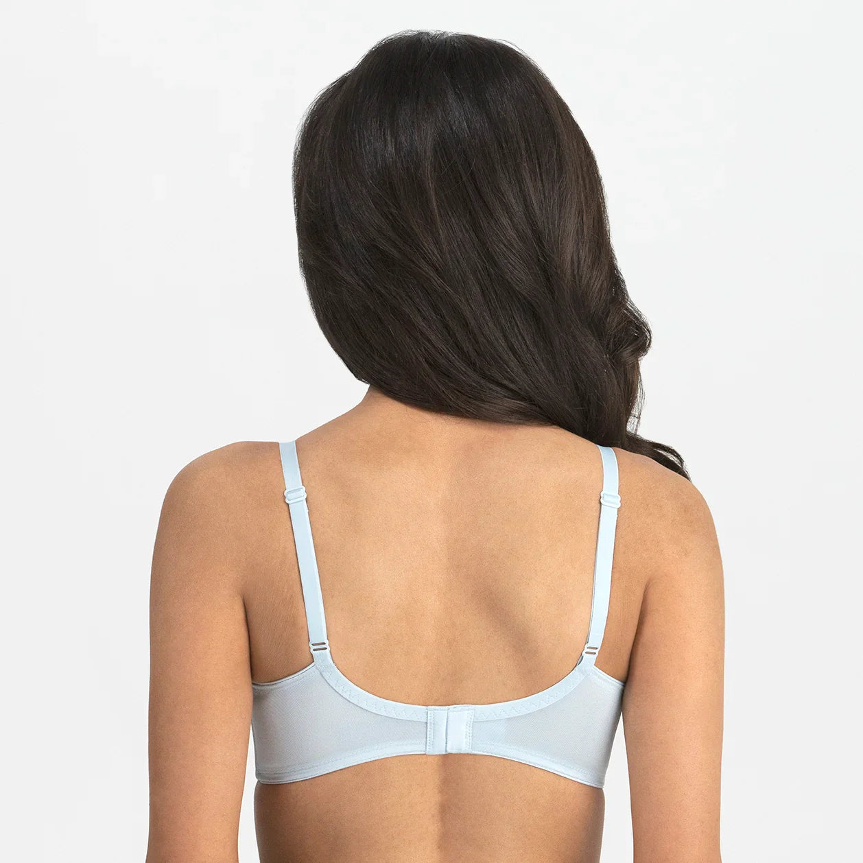 Dominique Mystique Stone Blue Seamless Minimizer Bra-2