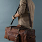 Walker Leather Weekender Bag + Free Toiletry