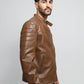 Dustin Men's Faux Leather Jacket