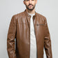 Dustin Men's Faux Leather Jacket
