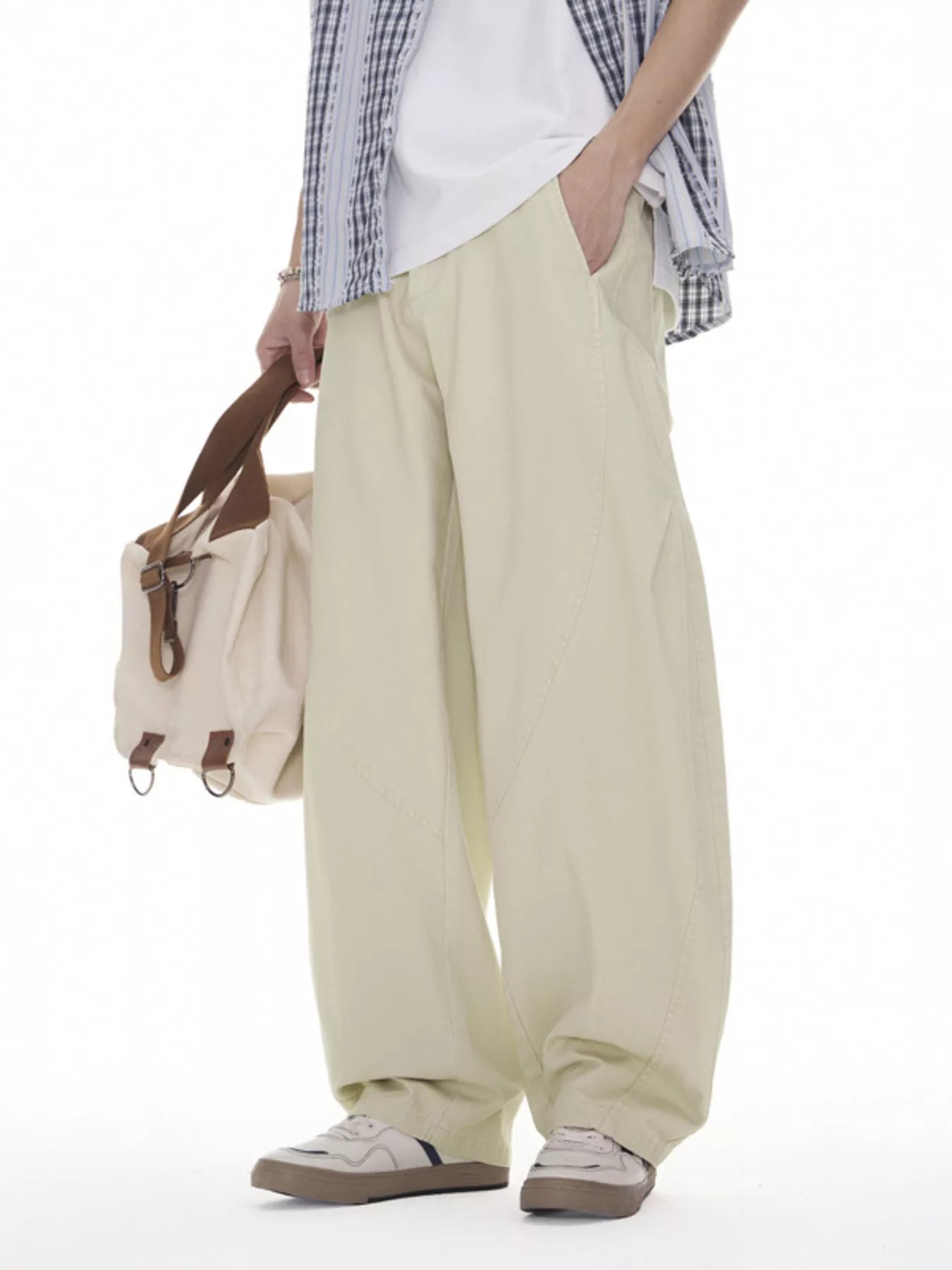 Men's Wide Leg Casual Pants - Farnelli