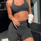 Halter Neck Cami and Shorts Active Set - Farnelli