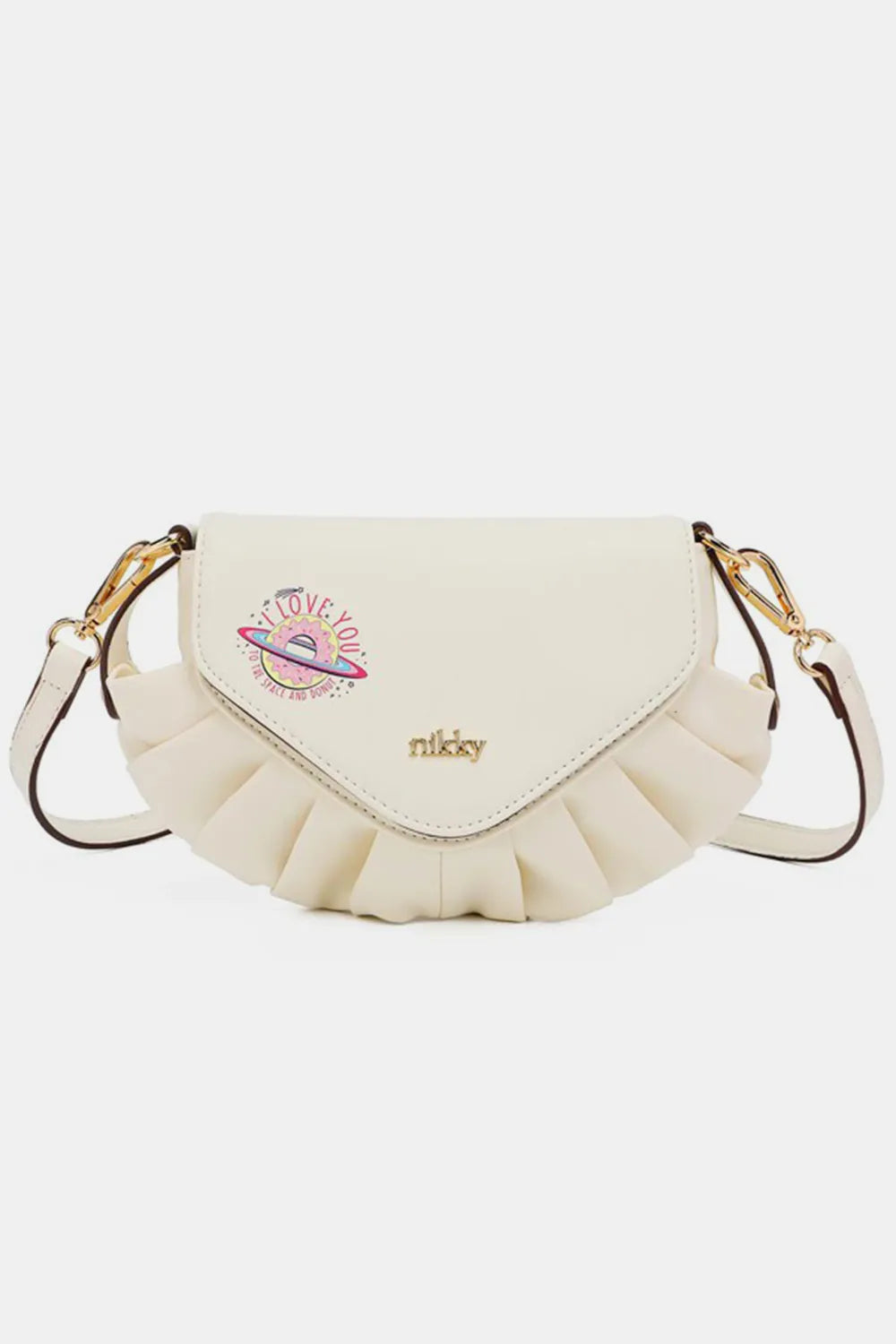 Nicole Lee USA Graphic Crossbody Bag - Farnelli