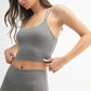 MONO B Venice Cloud Light Crisscross Sports Bra - Farnelli
