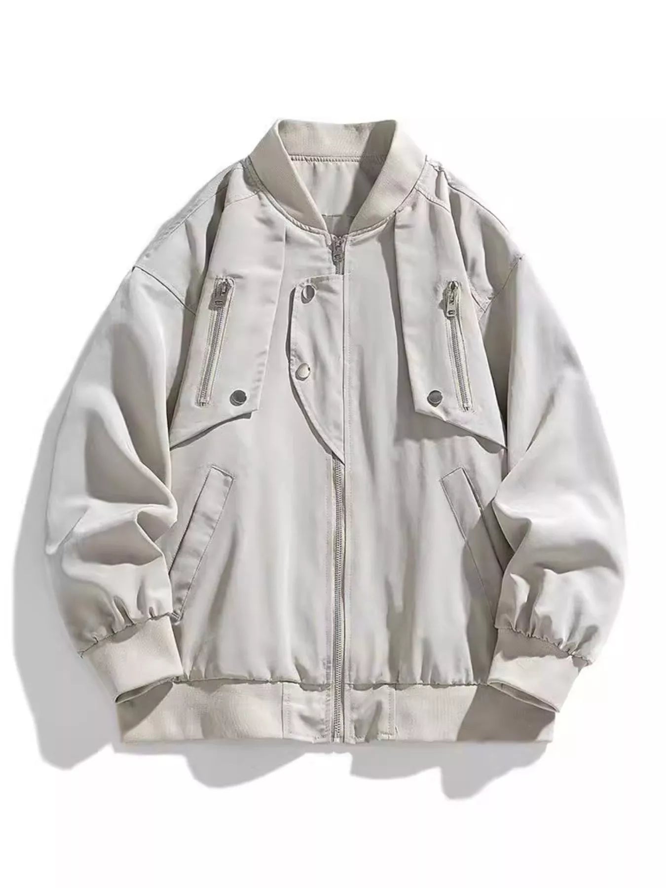 Men's Plus Size Casual Lightweight Bomber Jacket - Farnelli