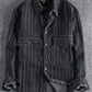 Men's Striped Button Down Denim Shirt - Farnelli