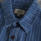 Men's Striped Button Down Denim Shirt - Farnelli