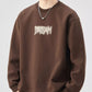 Men's Plus Size Crew Neck Dropped Shoulder Sweatshirt - Farnelli