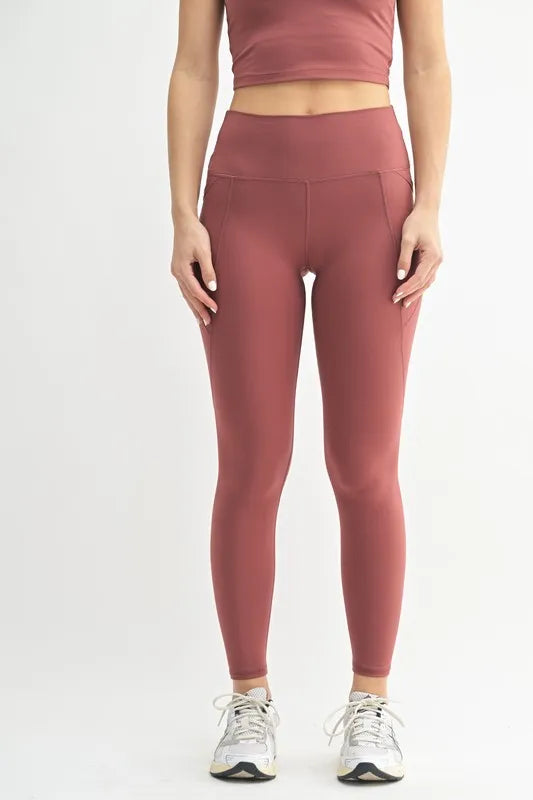 MONO B Venice Cloud Light Sculpt High-Waisted Leggings - Farnelli