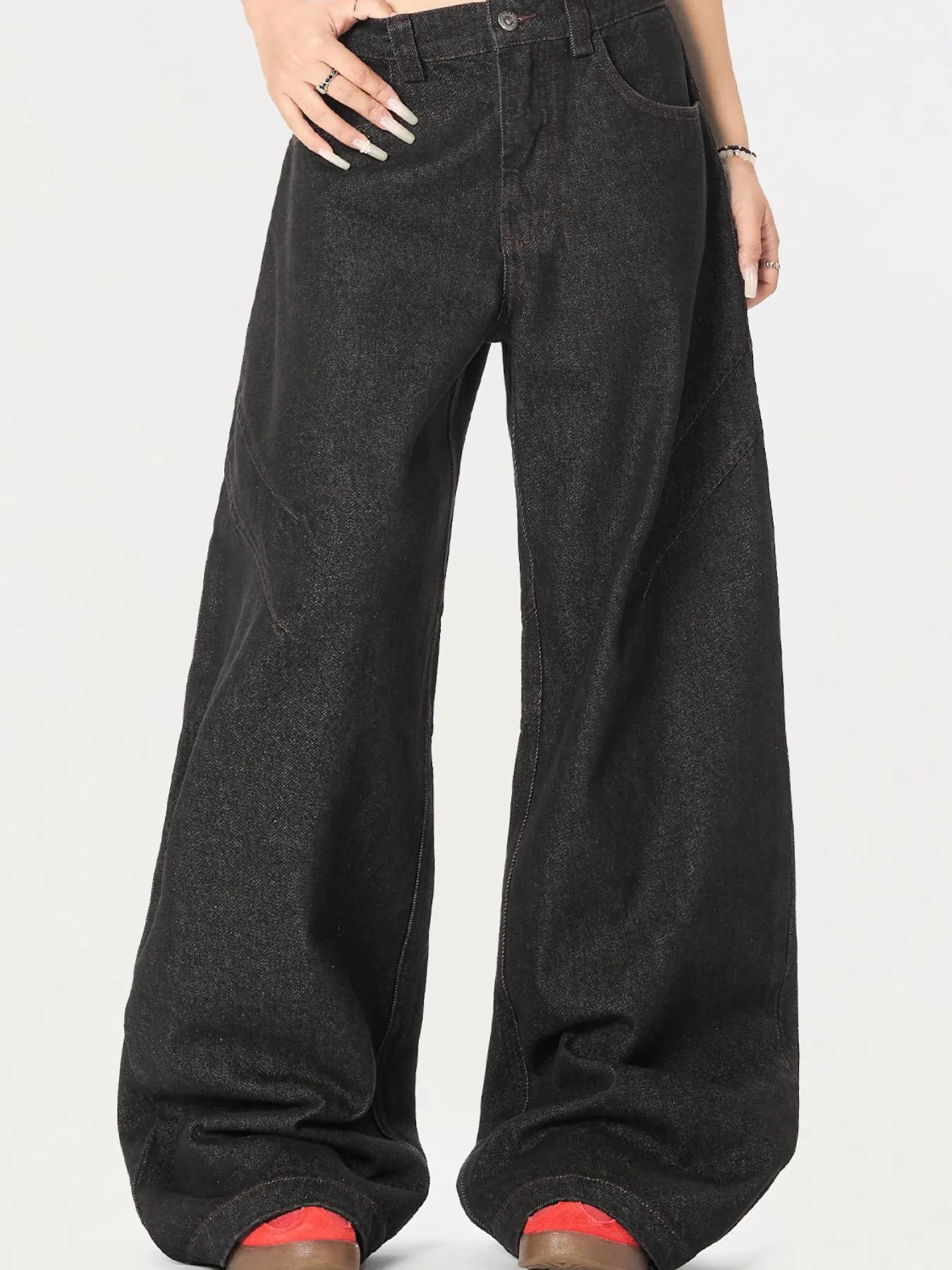 Men's Wide Leg Jeans - Farnelli
