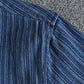 Men's Striped Button Down Denim Shirt - Farnelli