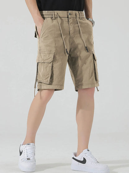 Men's Drawstring Cargo Shorts - Farnelli