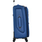 HouseOfZazla expandable softside luggage 3-piece set with spinner wheels in multiple colors