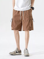 Men's Drawstring Cargo Shorts - Farnelli