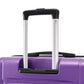 HouseOfZazla expandable 2-piece luggage set with TSA lock and spinner wheels in multiple colors