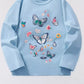 Children's Butterfly Long Sleeve T-Shirt - Farnelli