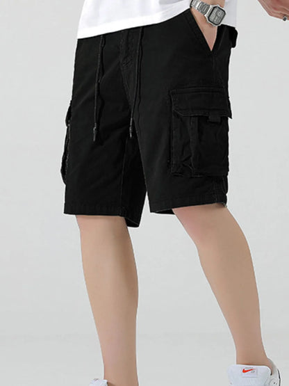 Men's Drawstring Cargo Shorts - Farnelli