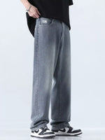 Men's Relaxed Fit Straight Leg Jeans - Farnelli