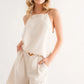 And The Why Sleeveless Basic Cami Top - Farnelli