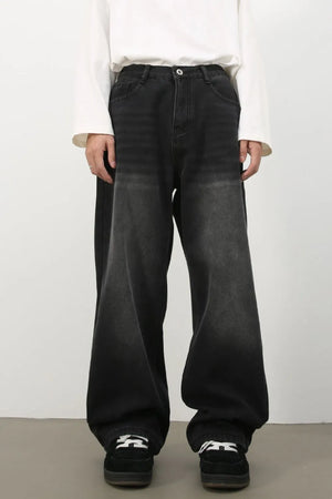 Men's Wide Leg Jeans - Farnelli