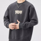 Men's Plus Size Crew Neck Dropped Shoulder Sweatshirt - Farnelli