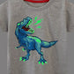 Children's Dinosaur Graphic Short Sleeve T-Shirt - Farnelli