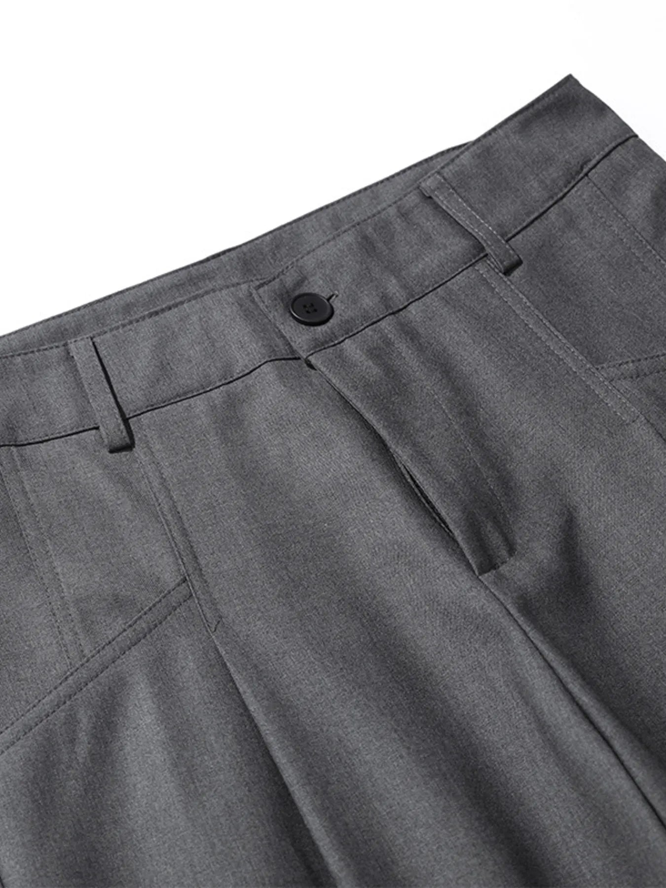Men's High Waist Wide Leg Pants - Farnelli